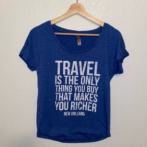 Travel graphic top